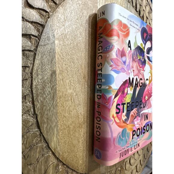 A Magic Steeped In Poison by Judy I. Lin Hardcover Book - Picture 3 of 7